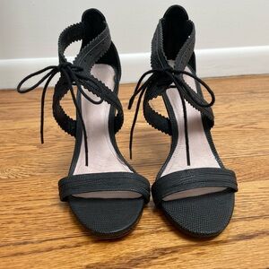 Pour La Victoire “Shanna” Heels Black - Size 7.5